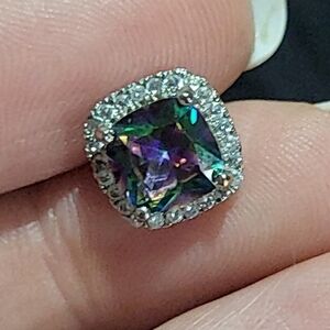Mystic Topaz Earring